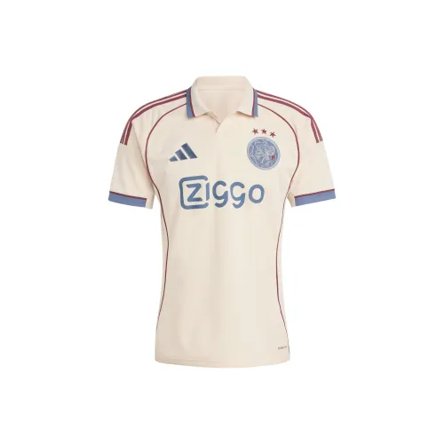 Adidas Ajax Amsterdam Светлый Айвори Мужская Футбольная Джерси
