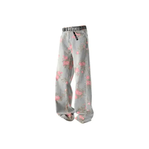 T IRA Синий Без Бренда Застежка Унисекс Джинсы