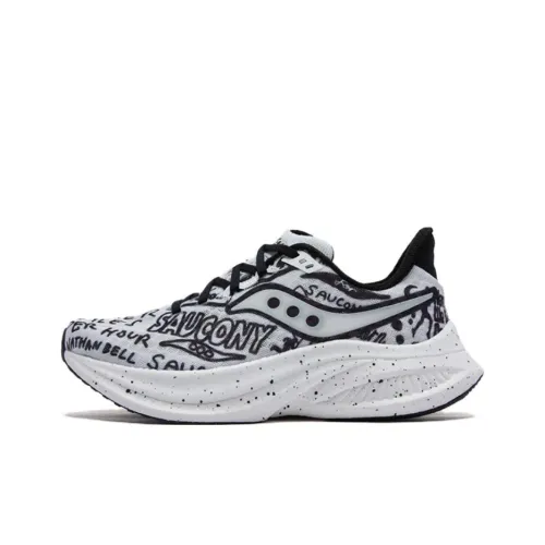 NATHAN BELL x Saucony Endorphin Speed 5 Беговые кроссовки Унисекс Черный белый