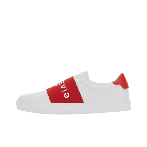 Givenchy Низкие кроссовки для скейтбординга мужские белые и красные