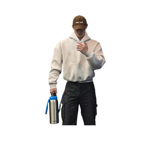 XUBAIHUO Белый Фотиния Серый Унисекс Свитшоты