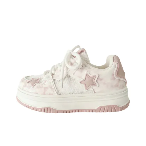 Worm's Home Ударостойкость Быстросохнущий Низкий Топ Скейтборд Кроссовки Женские