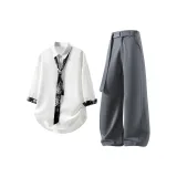 Белый + Белый Серый