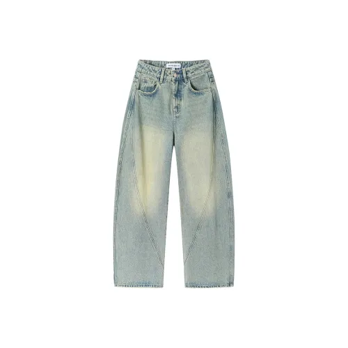 ANDREA MARTIN Светло-синие женские джинсы