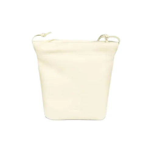 Il Bisonte Телячья кожа Ведрообразная сумка Сумка через плечо Женская Белая