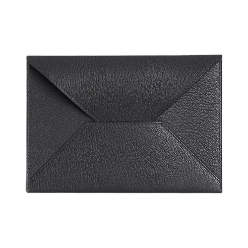 HERMES Mysore Шевро Конверт Сумка Клатч Большая Унисекс 85 Ардоиз Темно-Сланцево-Серый