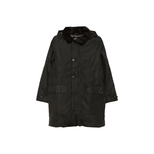 BARBOUR Мужское пальто темно-коричневого цвета