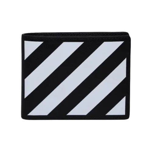 OFF Белый Кожа Кошелек Мужской Черный Белый