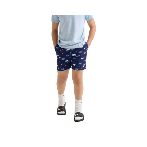 Nike Swoosh Темно-синий Kids Купальники