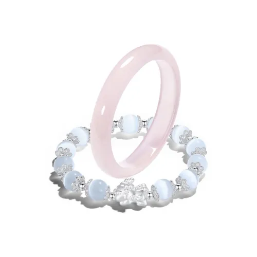 SUIYUEJINGHAO Цветное стекло Браслеты Унисекс