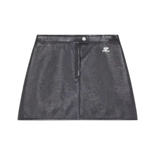 COURREGES Кожаные короткие юбки Женские