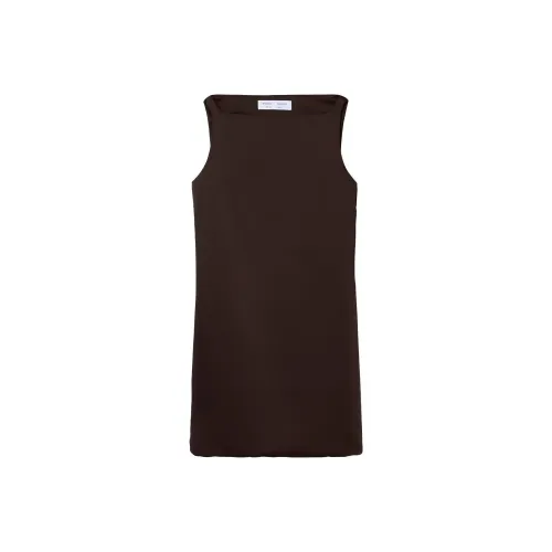 PROENZA SCHOULER Кофе Женские Платья без рукавов