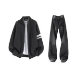 Темно-серые + угольно-черные брюки