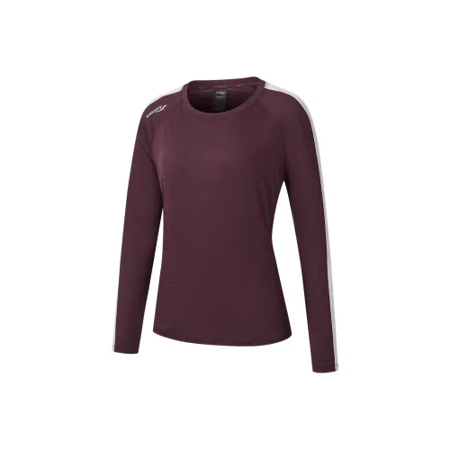 Saucony Plum Brown Purple Unisex Свитера