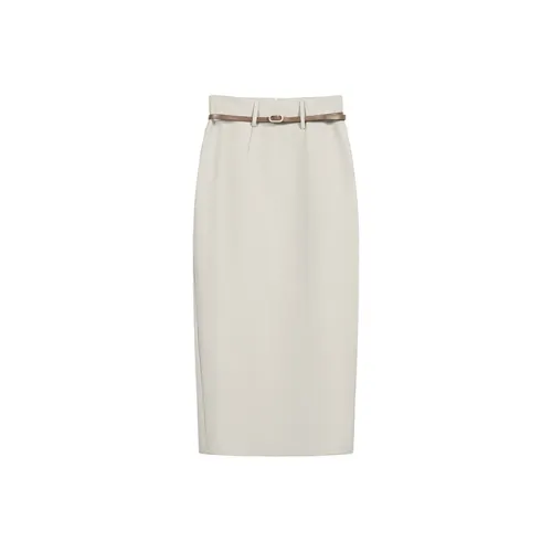 RTNH Абрикос Женские Повседневные Длинные Юбки