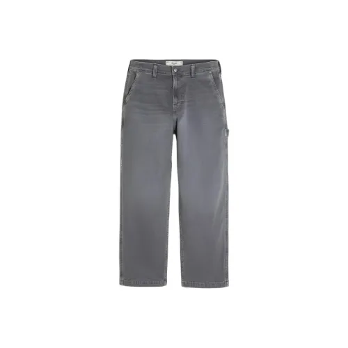 Hollister Gray Men's Jeans Hollister Серый Мужские Джинсы