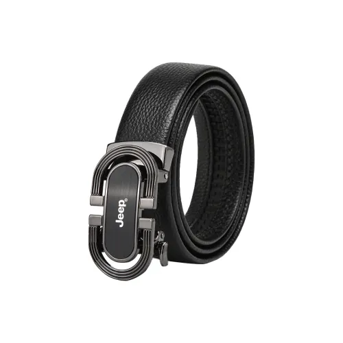 JEEP Настоящий кожаный ремень Мужской 3,5 см