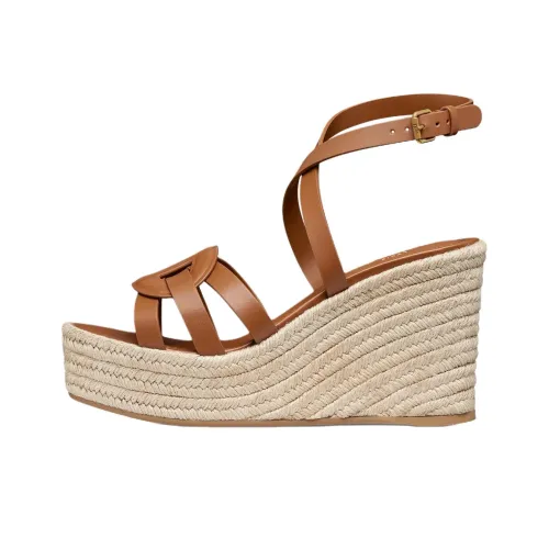 DIOR D Club One Strap Sandals 9,5cm Women's Camel