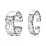 Искрящийся Искра Звезда Кольцо [1 пара]