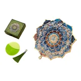 Водоросли Цвет колодца—Лотос (Светлое Золото) Зеленый комплект