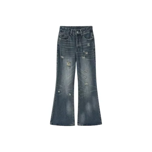 JOPPTI Темно-синий, женский, джинсы