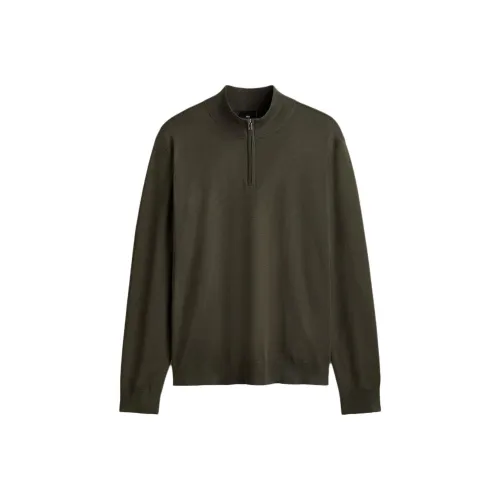H&M Зеленые Мужские Свитера