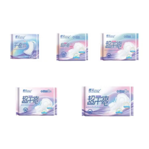 Cherry Blossom Journal Ультра Сухой и Свежий Soft Cotton Дружественный к Коже Легкий Дышащий Санитарные Tampons 5 Упаковка Комбо