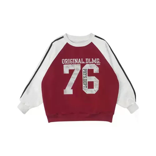 CAMKIDS Темно-красные школьные толстовки для детей