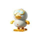 [Белый] Забавная Прыгающая Утка