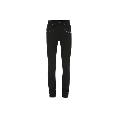 Alexander McQueen Мужские черные джинсы