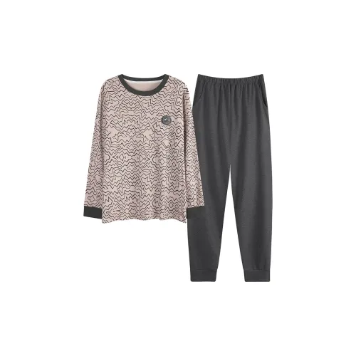 ROUKEER Мужские пижамные комплекты