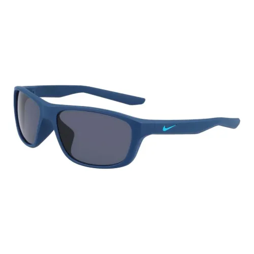Nike Plastic Rectangular Sunglasses Women's Blue Nike Пластик Прямоугольные Солнцезащитные очки Женские Синие