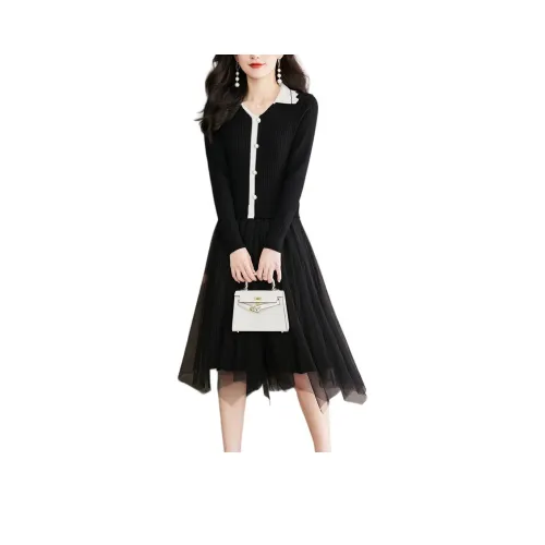 H YXIANG KNIT Длинная Юбка Женская