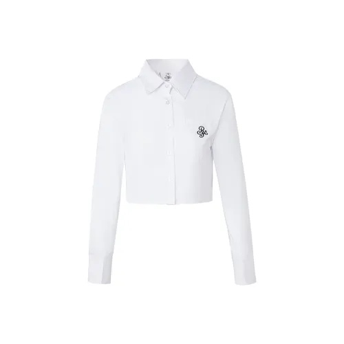 IKYOU Белые Женские Рубашки