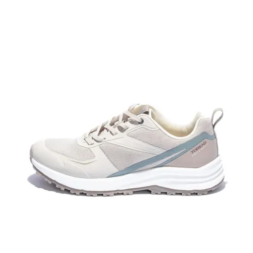 TOREAD Slip-resistant Breathable Lightweight Low-Top Hiking Shoes Men's Ecru TOREAD Противоскользящий Дышащий Легкий Низкий Топ Походная обувь Мужская Экрю