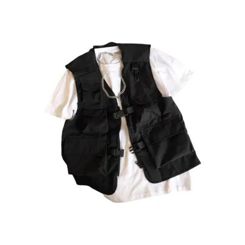 CAT'S PAW Черный Унисекс Жилеты