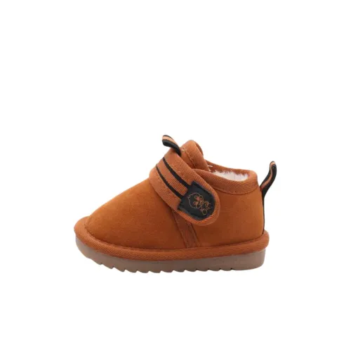 Babaya Slip-resistant Abrasion-resistant Thermal MID Top Детские ботинки Детский CAMEL