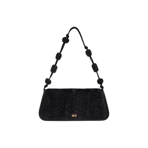 CULT GAIA Полиамид с Овчина Сумка на плечо Маленькая Женская Черная