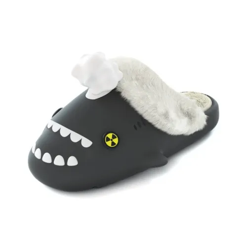 HelloSlippers Shark Winter Sharkicks Winter Mushroom Cloud Домашние тапочки Открыто Каблук Унисекс