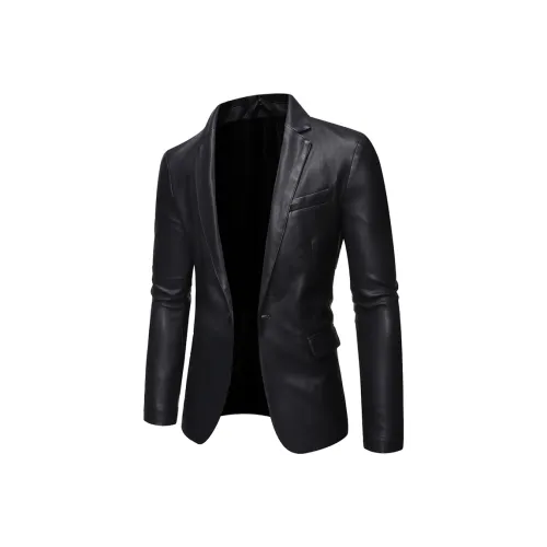 HUMNAT Черный Унисекс Кожаные куртки