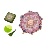 Мозаика—Лист-образные Петалы (Розовое Золото) Зеленый Комплект