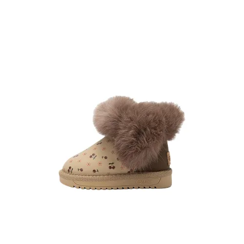 EBMINI Противоскользящий Анти-KICK Устойчивый к износу Легкий Амортизация Термический Высокий Верх Обувь для малышей