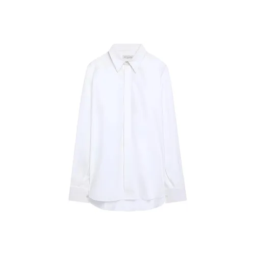 DRIES VAN NOTEN Оптический белый цвет Мужские рубашки