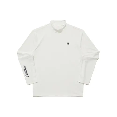 Пингвин Белый Мужская T-Рубашка