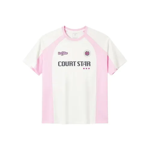 XTEP Rain Covered Белый/Снег Fox Розовый Женские T Рубашки