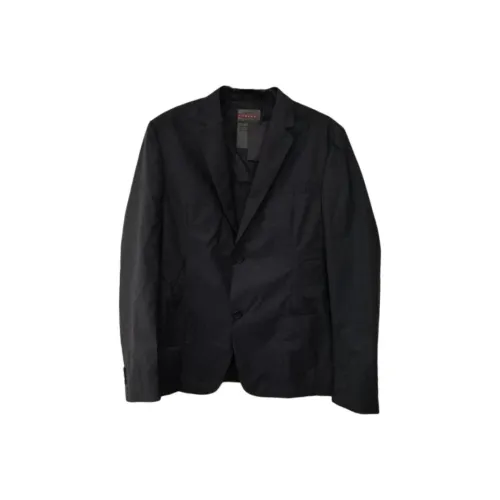 PRADA Мужские черные куртки