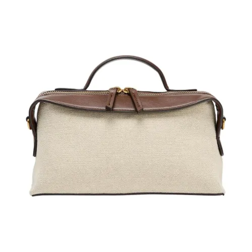 ZARA Хлопок Одно Плечо Сумка Маленькая Женская Натуральный Белый