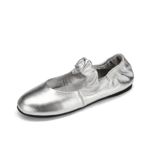 FMM Плоская подошва Туфли Мэри Джейн Женские