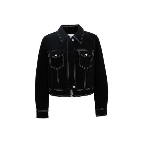 ONLY H1Z Черный Женский Кожаный Куртка