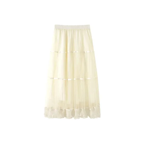 MIIOW Повседневная длинная юбка для женщин